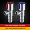 LANGZHIWEN 304 Stainless Steel Multi-Outlet Angle Valve