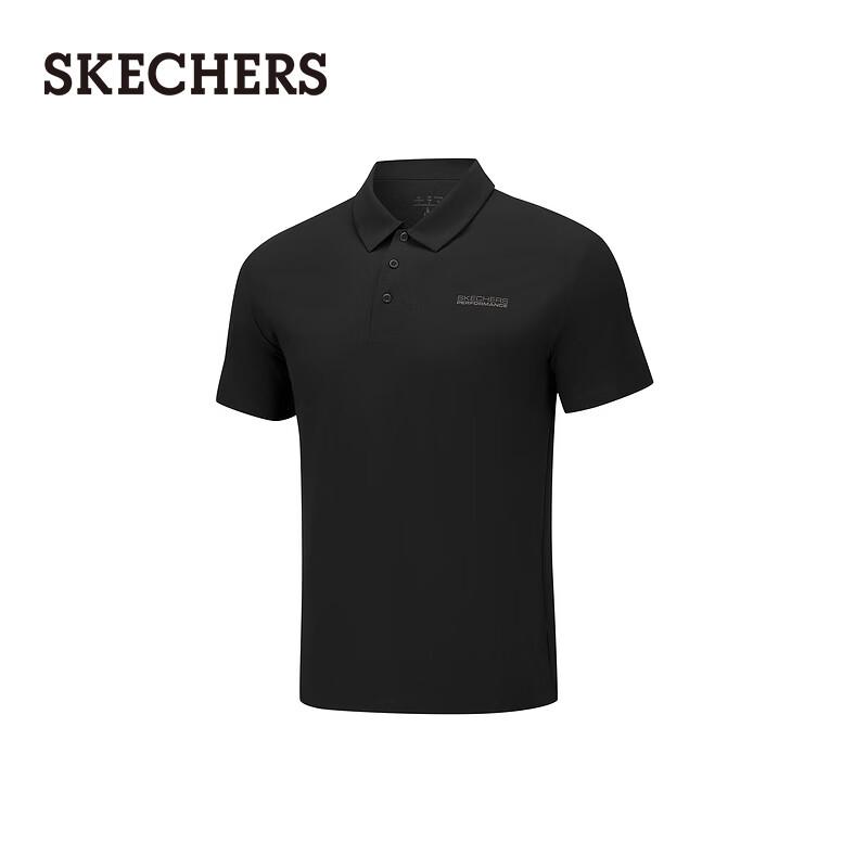 Skechers Men's Short Sleeve Breathable Polo Shirt