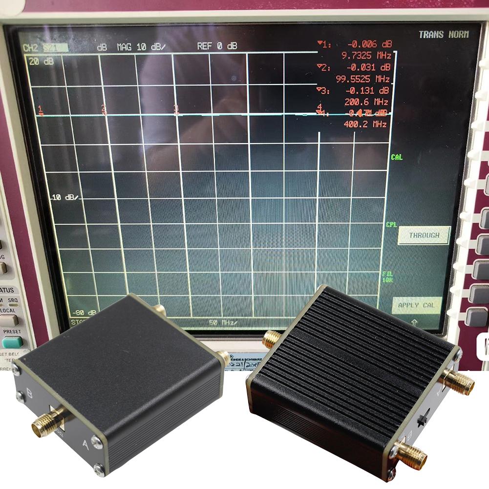 10W 1-to-2 Antenna Switch Aluminum Alloy DC-500Mhz RF Switch High Frequency Switch Portable SDR Transceivers Radio Switch