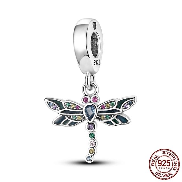 Tiere Insekten Sammlung Hund 925 Silber Charms Bead Fit Original Fasion Armband Diy Frauen Schmuck Geschenk