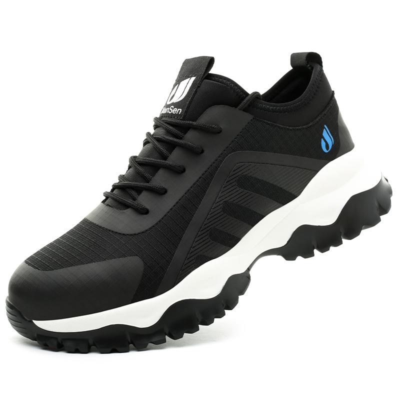 Lightweight Safety Shoes Men Work Shoes Steel Toe Cap Working Sneakers Man Breathable Shoes Anti Puncture Tactical Boots