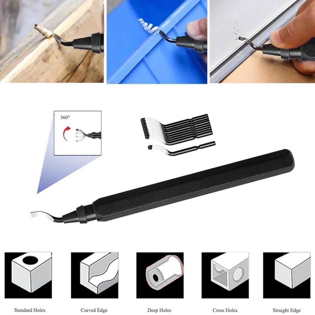 62pcs 3D Printer Tool Kit Trimming Knife Scraper Pliers Deburring Kit Post-Processing Supplies Complete Drilling Deburring Tool