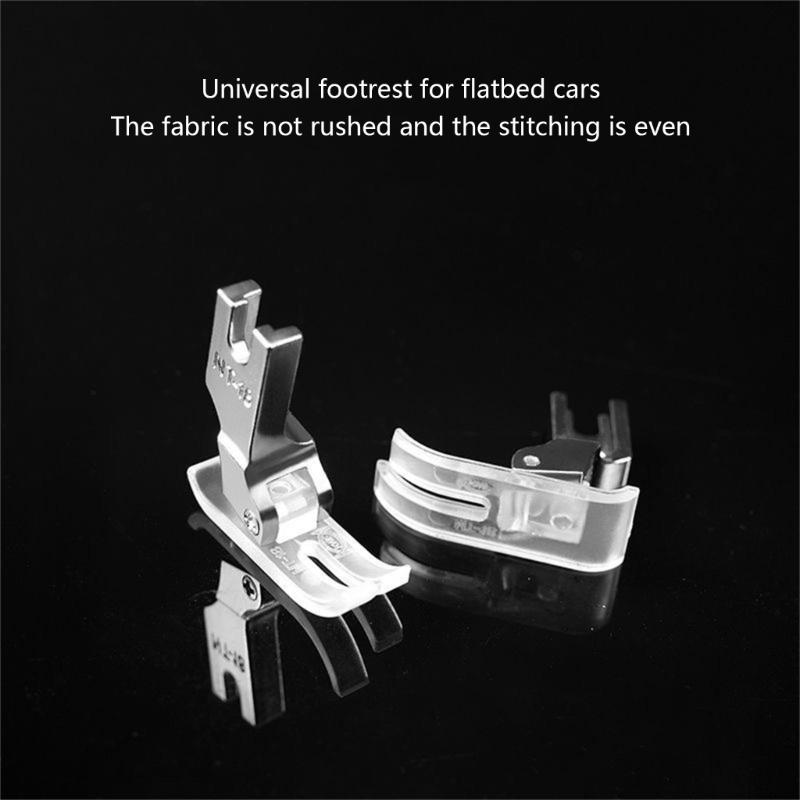 10PCS Clear Presser Foot Attachment Multifunctional Sewing Machine Presser Feet for Industrial Household Sewing Machines