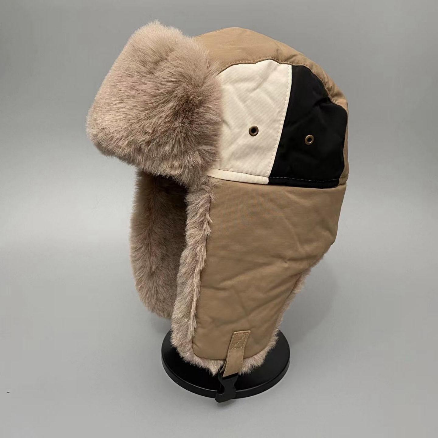 

Зимний флисовый балаклава-шлем для полетов - Легкая теплая шапка для лыж и велоспорта с эластичной лентой, для занятий спортом на открытом воздухе и в холодную погоду one size хаки