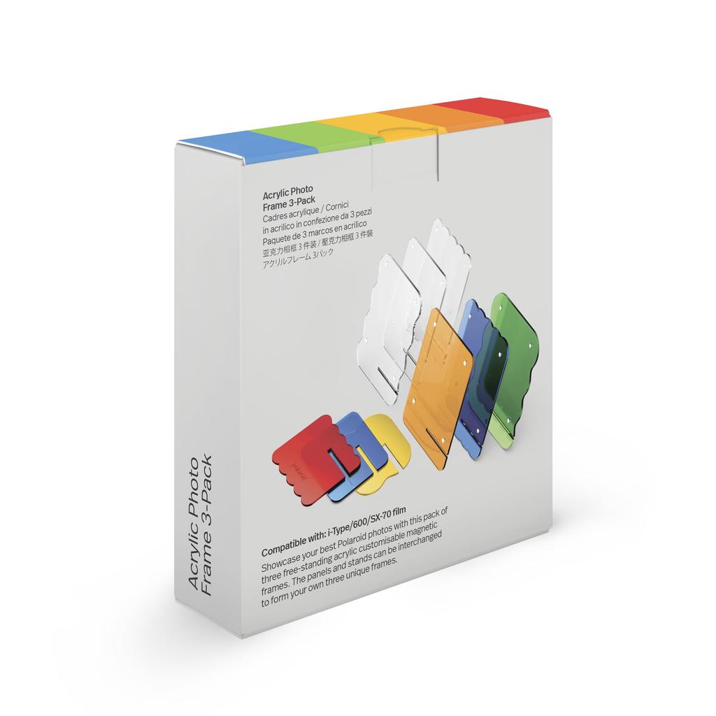 Polaroid Fotorahmen Schwarz 3er-Pack