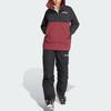 Adidas Terrex Xperior 2L Lined Rain.Rdy Anorak Color Block Logo Waterproof Jacket Women Jacket Shadow-Red IB4223
