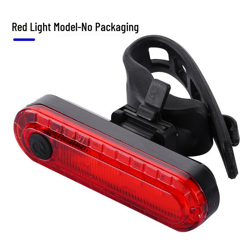 2018 Bicycle Tail Light USB Rechargeable, High Brightness Safety Warning for Outdoor Cycling