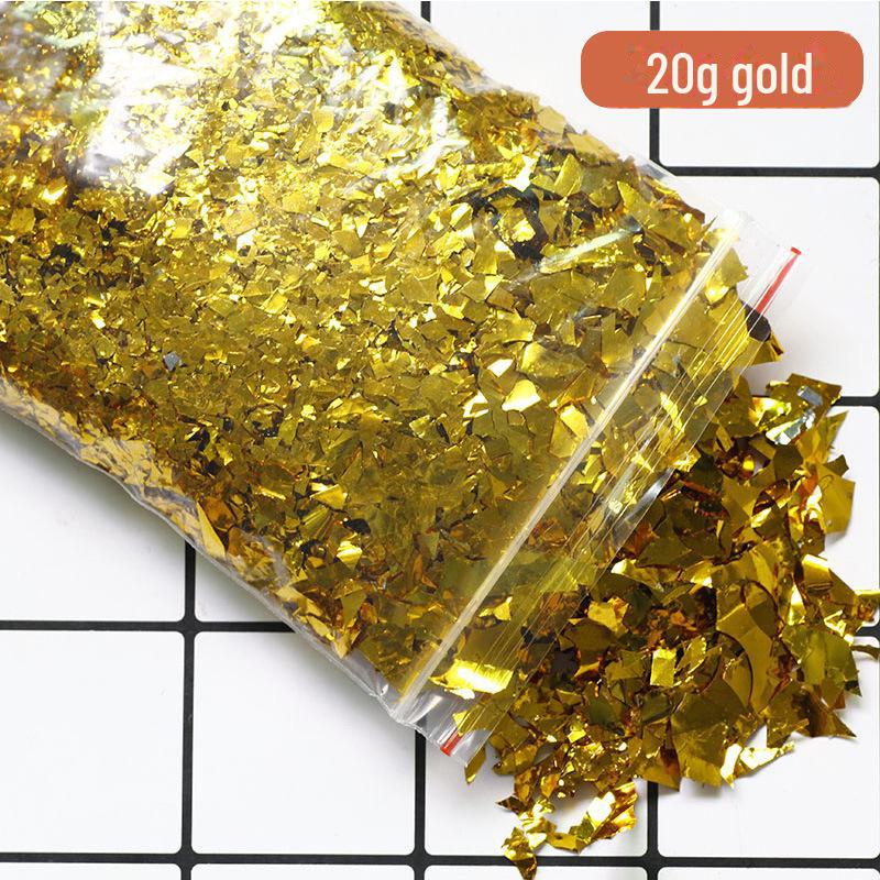 13 Colors 20g Crystal Glue Slime Sealer: Candy, Shredded Paper, Shell Paper Decoration DIY Material