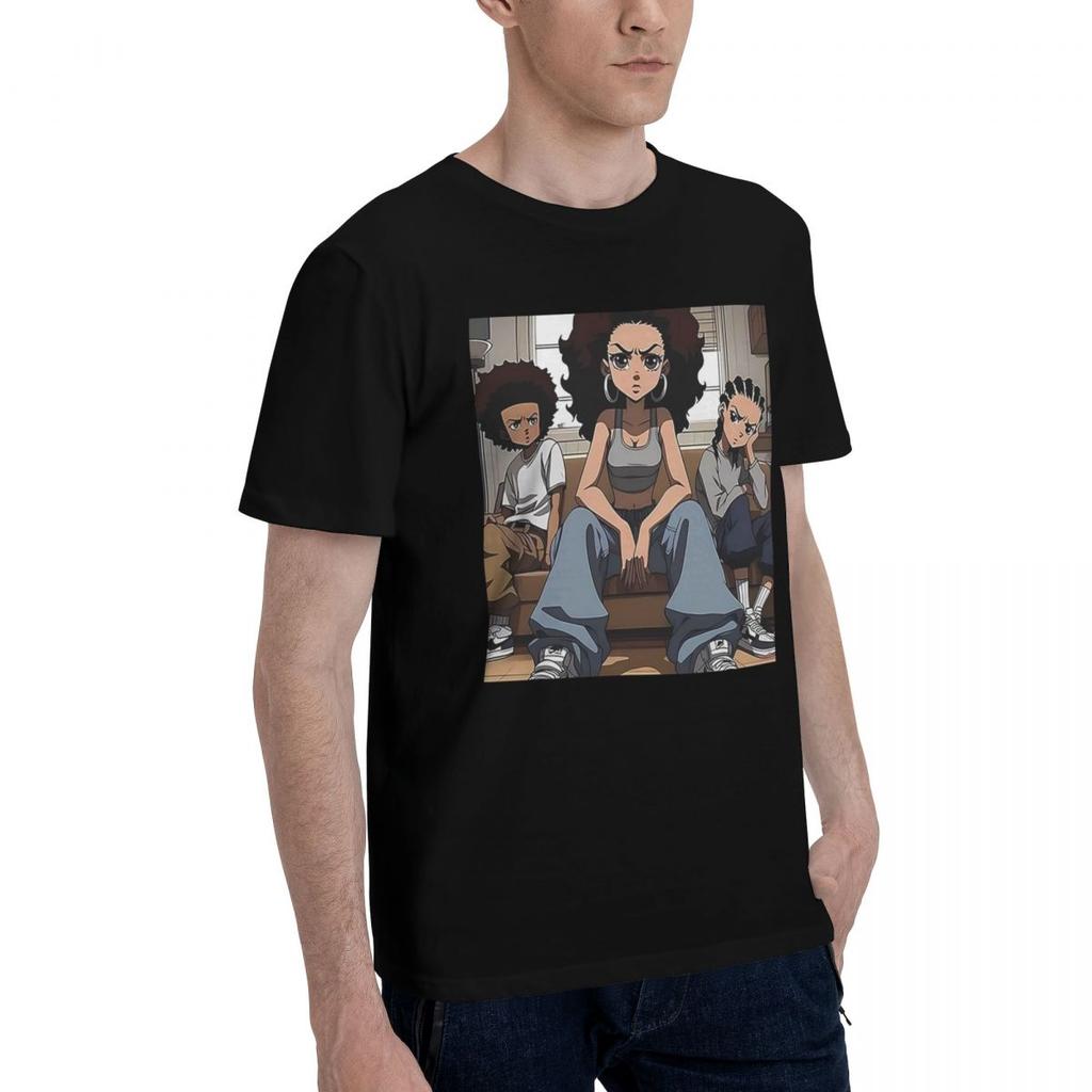 Hip Hop Comicfigur 100% Baumwolle Lässig Atmungsaktiv Bequem Shirt Lustige Herren T-Shirts Herren Oberteile