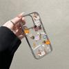 Transparent Cartoon Dachshund Protective Phone Case for iPhone 11-16