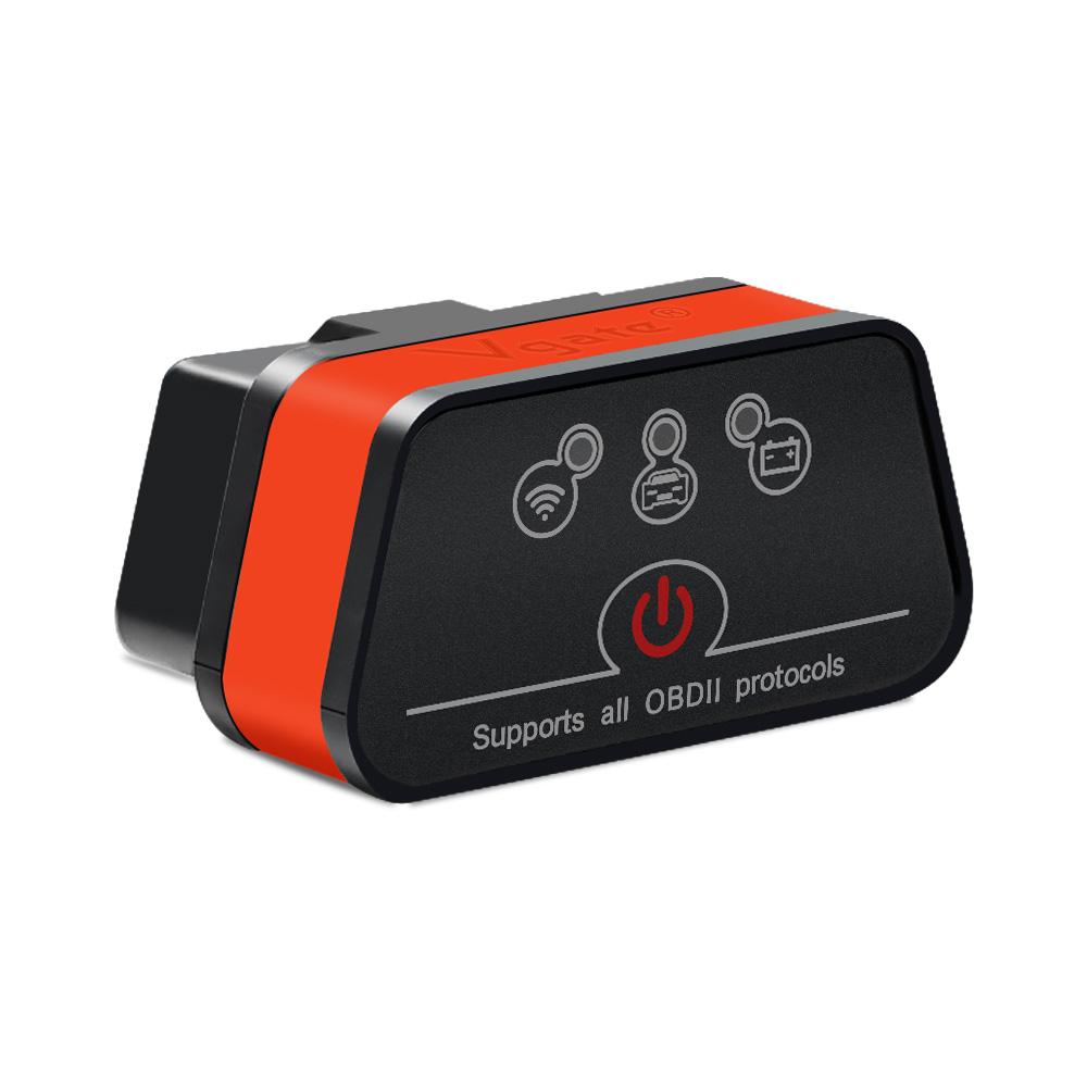 Vgate ICar2 WIFI OBDII-kodeleser ELM327 OBD wifi for Android/IOS Auto Scanner OBD2 Bildiagnoseverktøy pk ELM327 V1.5 alm 327