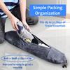 U-shaped Pillow Creative Adjustable Buckle Space Saving Travel Pillowcase Stuffable U-shaped Neck Pillow Case Tube Pillow Travel Accessories