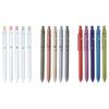 5Pcs Retractable Gel Pen for Student Scrapbooking Journaling