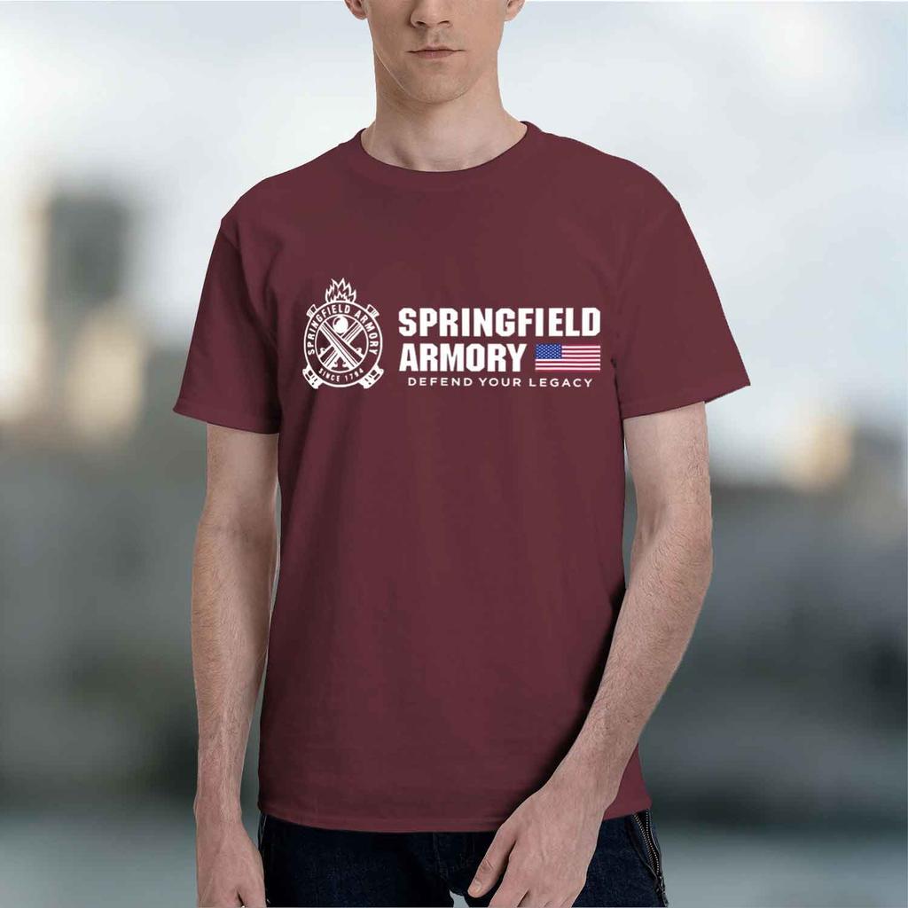2026 New Model Brand New Tshirt Spfield Armory Since 1794 Unisexs Cotton Tshirt Comfortable