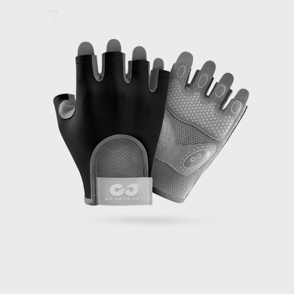 

Half Finger Half Finger Gloves Nylon Training Gloves Bodybuilding Gloves Lifting Style 3