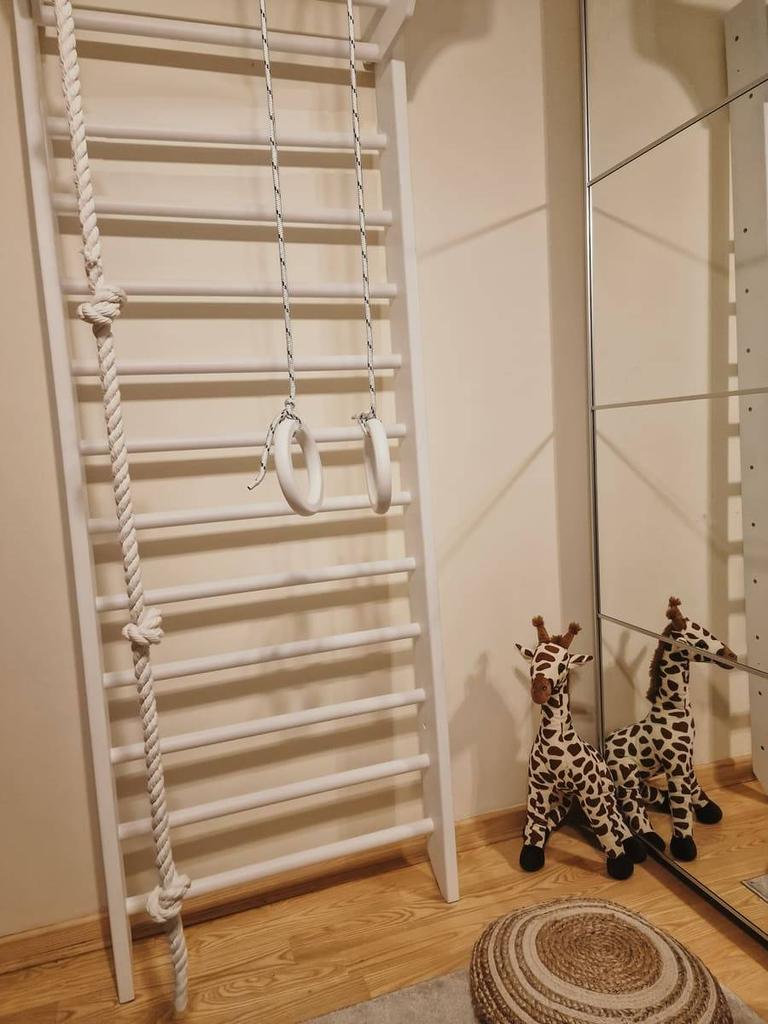 Kinder Sport Gymnastics Ladder White EU