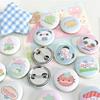 6Pcs Cute Cartoon Mini Cartoon Retro Button Badge Kawaii Kids Backpack Pencil Bag Handheld Diy Decorative Brooch Pin Accessories