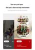 Modern Minimalist Rotating Spice Rack - Kitchen Organizer Shelf