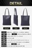 A4 Mini Tote Genuine Cowhide 3cm Lightweight Simple Fits 500ml PET Second Navy [Fits neatly] Men's Bag, Leather, Small, Vertical, Handbag/Shoulder