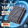 150W High-Power GaN USB Charger with Multi-Port Fast Charging for Apple & Android