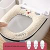 Winter Toilet Cover with Zipper and Handle Keep Warm andCozy for All-Season