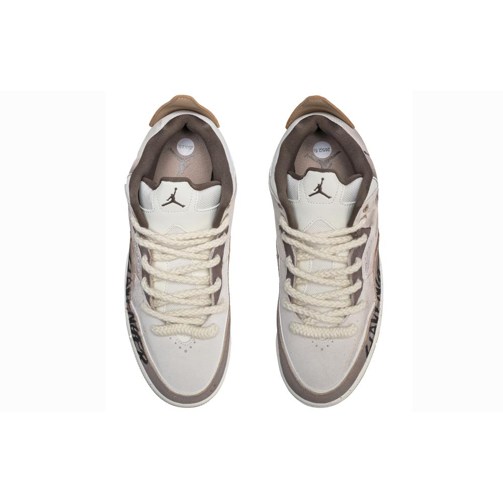 Jordan Courtside 23 Mid top Vintage Basketball Shoes Men's Brown FQ6860-121(TeamF-)