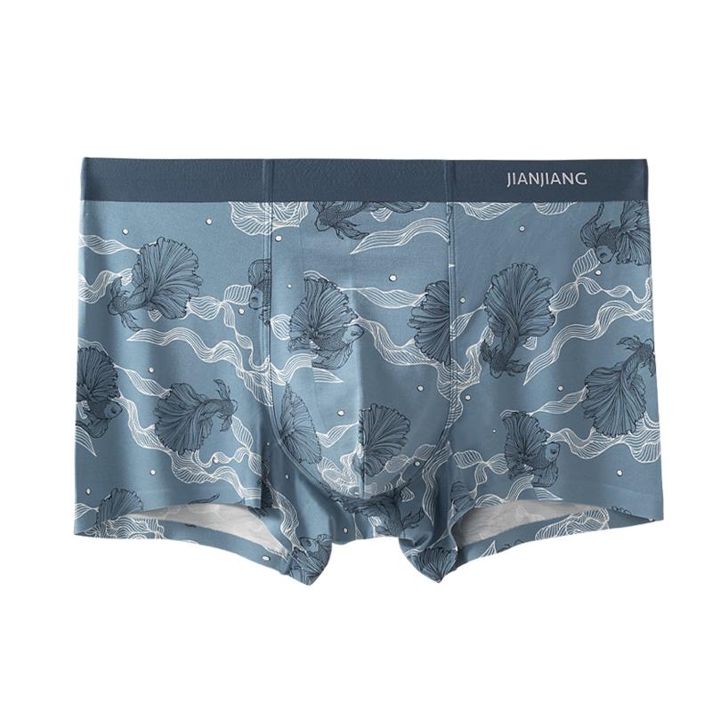 Jianjiang Lot de 3 Boxers Modal Antibactériens pour Homme