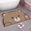Quick-Dry Absorbent Non-Slip Bathroom Mat