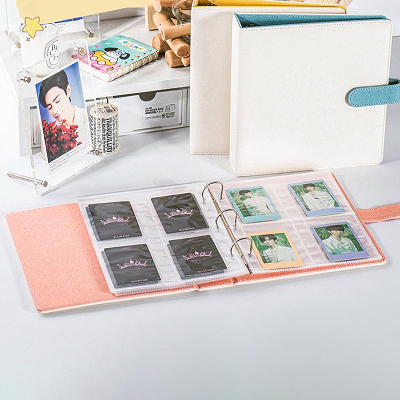 A4 Przezroczysty Holder na Fotokarty Album na Zdjęcia z Luźnymi Kartkami Wkłady 1/2/3/4/6/8/9/10 Kieszeni Strona Wewnętrzna Segregator na Karty Książka Kolekcjonerska