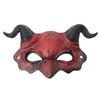 Demon Goat Horn Mask Cattle Cosplay Masquerade Creative Halloween Mask  Unisex