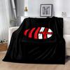 Ac Milan Blanket Soft Cozy Suitable For Chair Picnics Livingroom For All Seasons Modern Style Birthday Christmas Gift Blanket