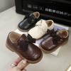 Baby Girl Leather Shoes Autumn New Children's Bow Fashion Princess Shoes Soft Sole Girls Versatile