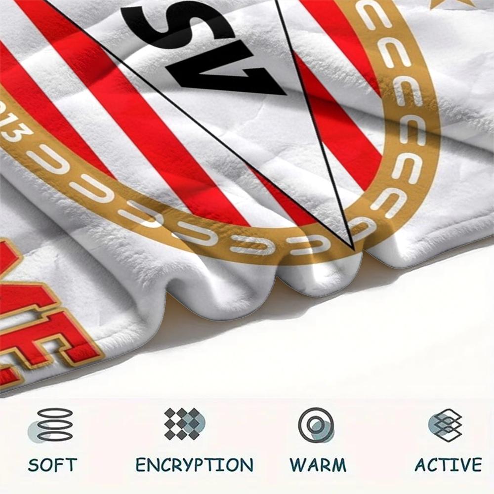 1PC Custom Name PSV Eindhoven Patterned Flannel Blanket Suitable For All Seasons for Home Decor Warmth and Comfort Gifts Holiday Present