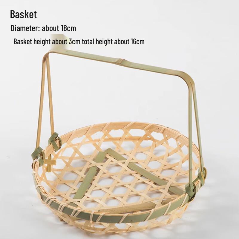 Handmade Round Bamboo Basket Set 3990₽