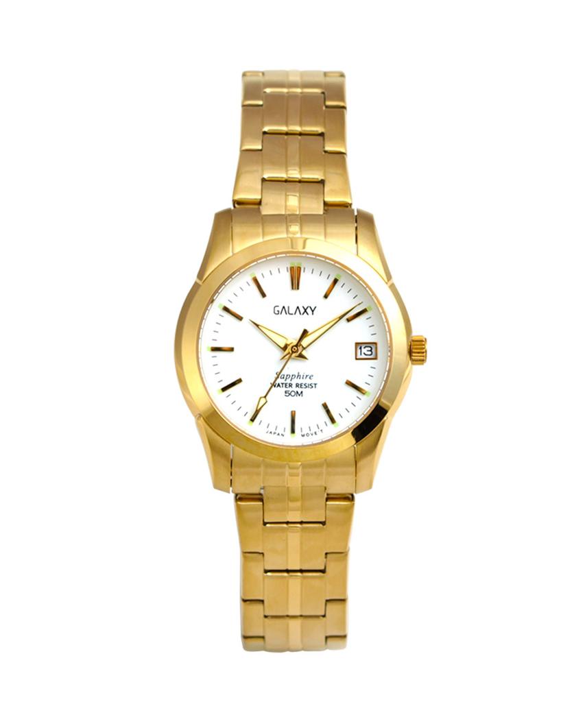 Gaelleogsi 5 Atm Women'S Metal Wristwatch Qa9012Fc