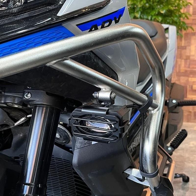 Foglight Lamp Cover for ZONTES 368G Motorcycle LED Fog Light Protectors Guard Impact Resistant Cover Easy Installation