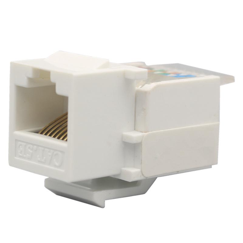 Amp Network Panel Module with Cat5e Cable Socket