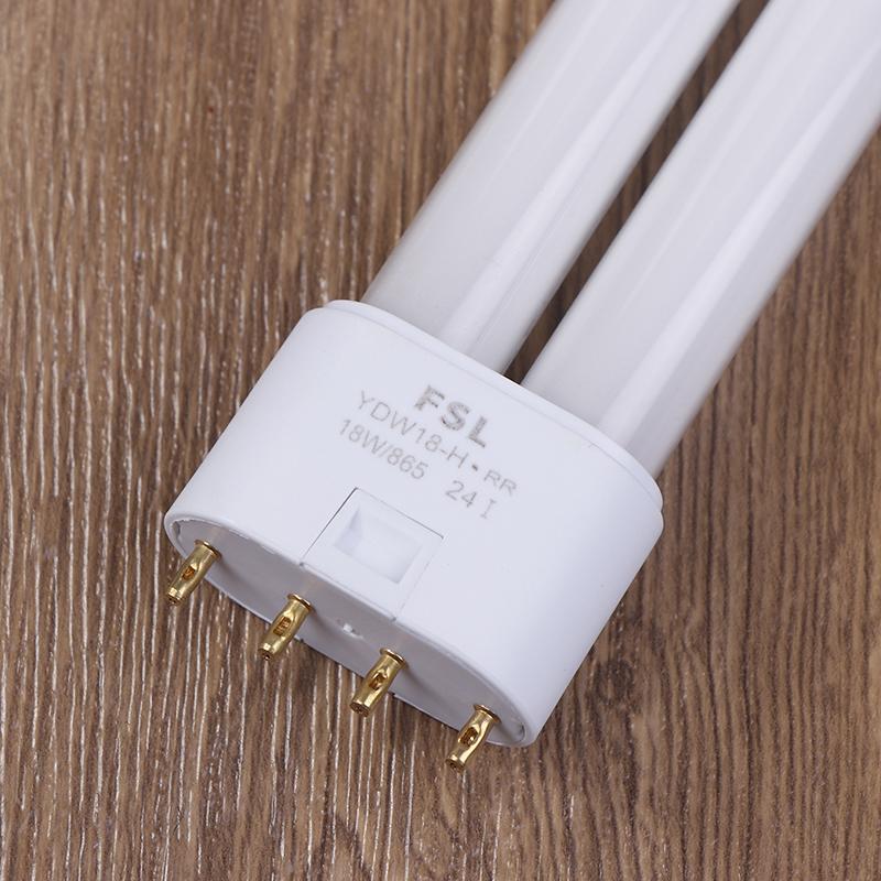 Fluorescent Tube 18W 24W 36W Energy Saving Lamp Cfl 4 Pins Twin-Tube Energy-Saving Light Bulb H Tubes White