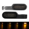 DC 12V 1 Paar Blinker Aluminiumlegierung für Cafe Racer Scooter ATV Motobike LED Blinker Licht Motorrad Signallampe Indikatoren