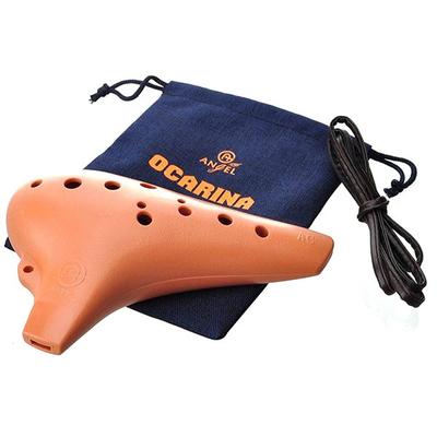 Instrument Angel Ocarina Alto, kolor gliny, AWO-P12, koreańskie artykuły zabawkowe