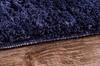 IKEHIKO Rug, 1 Tatami Mat, Solid Shag, Available In Navy, Approximately 100 X 150 Cm, Oval, Hot Carpet Compatible, #3967459