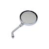 Kawasaki Z2 Type Motorcycle 10mm Short 1 Piece Mirror, Stay, Plated,