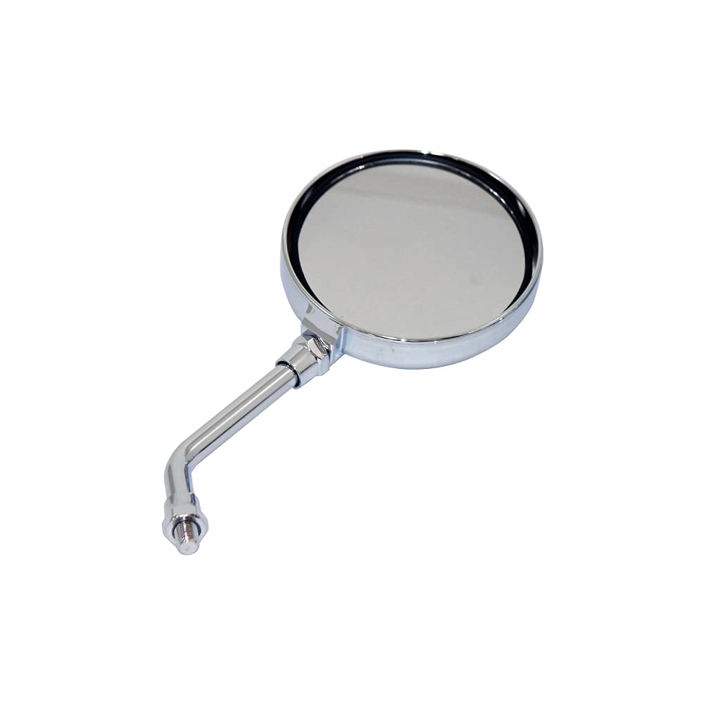 

Kawasaki Z2 Type Motorcycle 10mm Short 1 Piece Mirror, Stay, Plated,