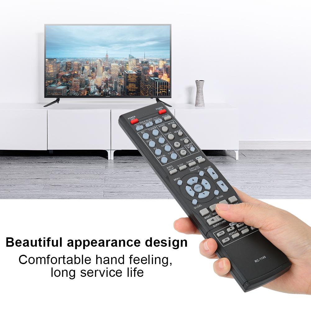 ABS Durable Wear Resistant Black Controller Remote Control Replacement Accessory for DENON RC 1149