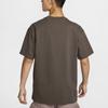 Nike Casual Series Letter Print Comfortable Versatile Round Neck Short Sleeve T-Shirt Men T-Shirts Brown FZ5393237