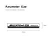 1Pcs 3D Metal Stickers Car Body Side Fender Emblem Decal For Mercedes Benz AMG GLC W203 W206 W220 W205 W211 W212 W201 W210 W108