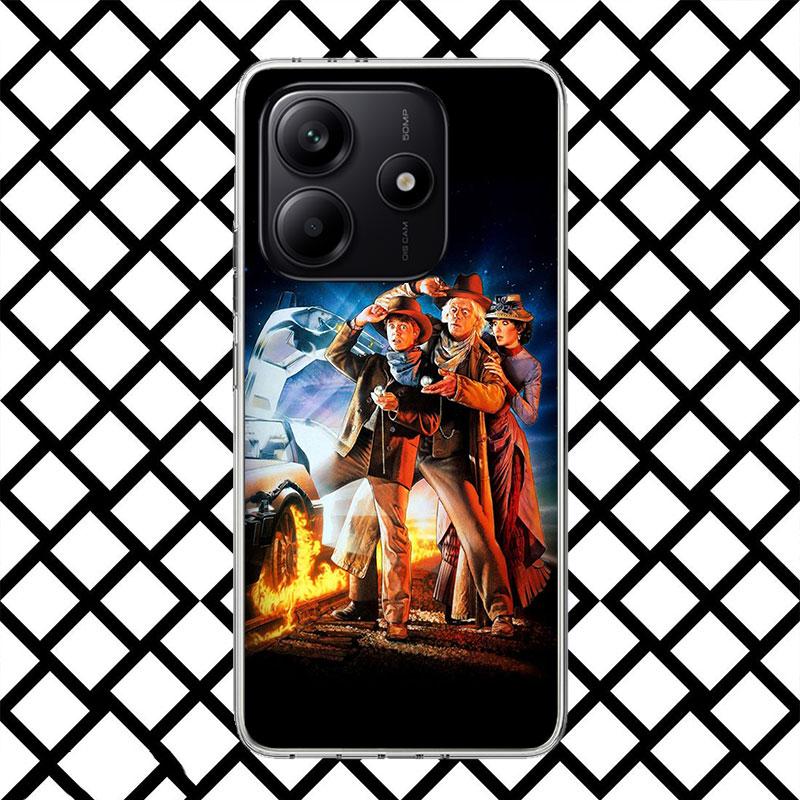 Back To The Future TV Phone Case for Xiaomi Redmi Note 15 14 14S 13 12 12S 11 Pro Plus 11E 11T 11S 10S 5G Soft Cover Fundas Redm