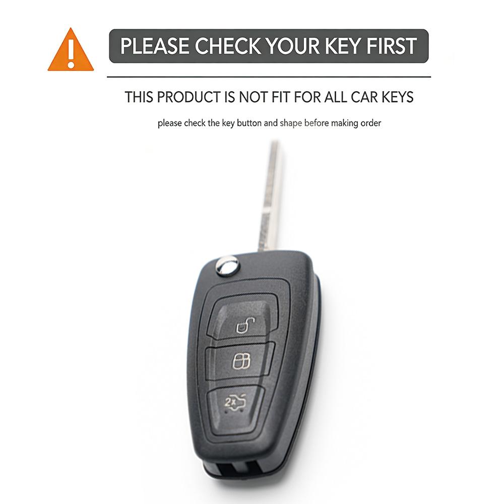 New Style Keychain Silicone Car Remote Key Fob Cover For Ford Ranger C-Max S-Max Focus MK3 Galaxy Mondeo Transit Tourneo Custom