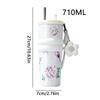 Metal Tumbler Leakproof Food Grade Reusable Stainless Steel Coffee Tumbler Sports Bottle For Hot Cold Tea Juice Home Office