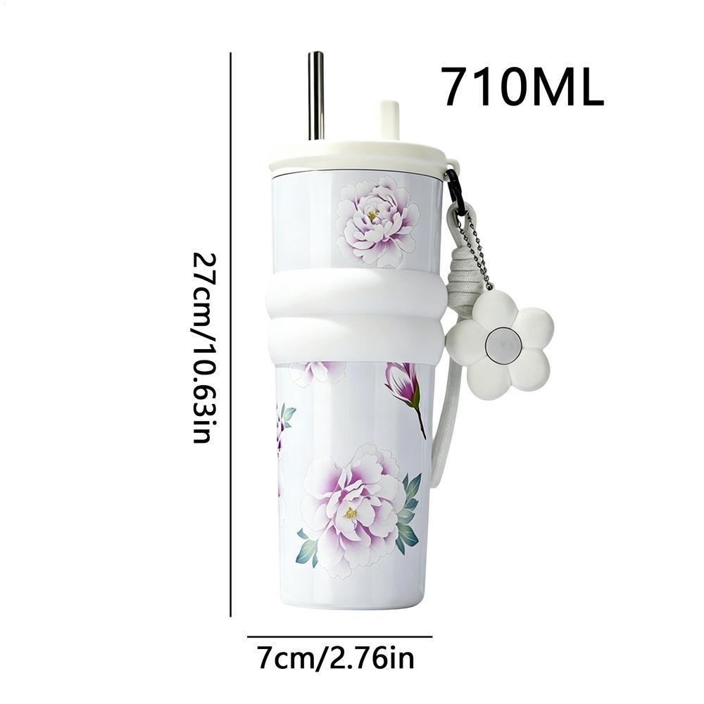 Metal Tumbler Leakproof Food Grade Reusable Stainless Steel Coffee Tumbler Sports Bottle For Hot Cold Tea Juice Home Office